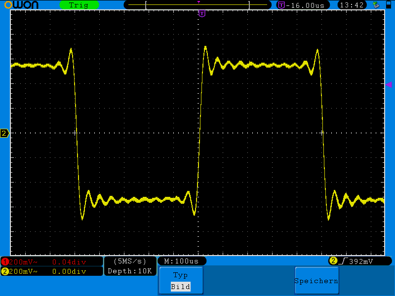 iFi Audio Zen Blue Step Response 1002 Hz; fs = 44,1 kHz