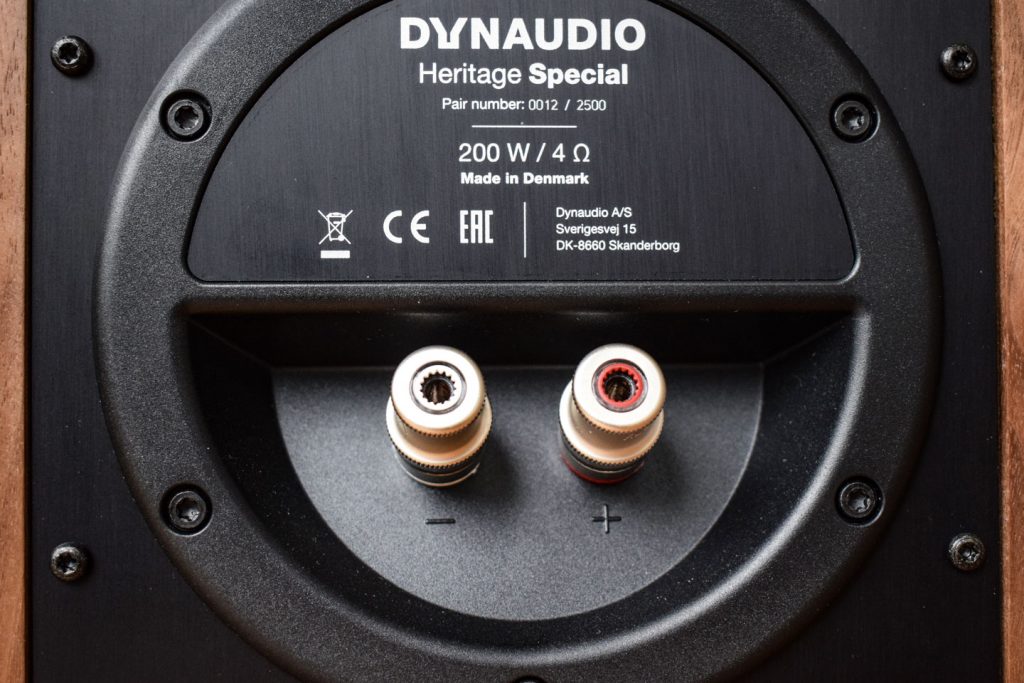 Dynaudio Heritage Special Anschluss