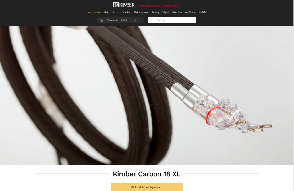 Kimber Kable Website