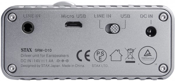 Stax SRM-D10 rear terminal