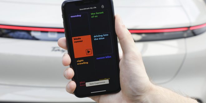 Porsche Soundtrack My Life App auf dem iPhone