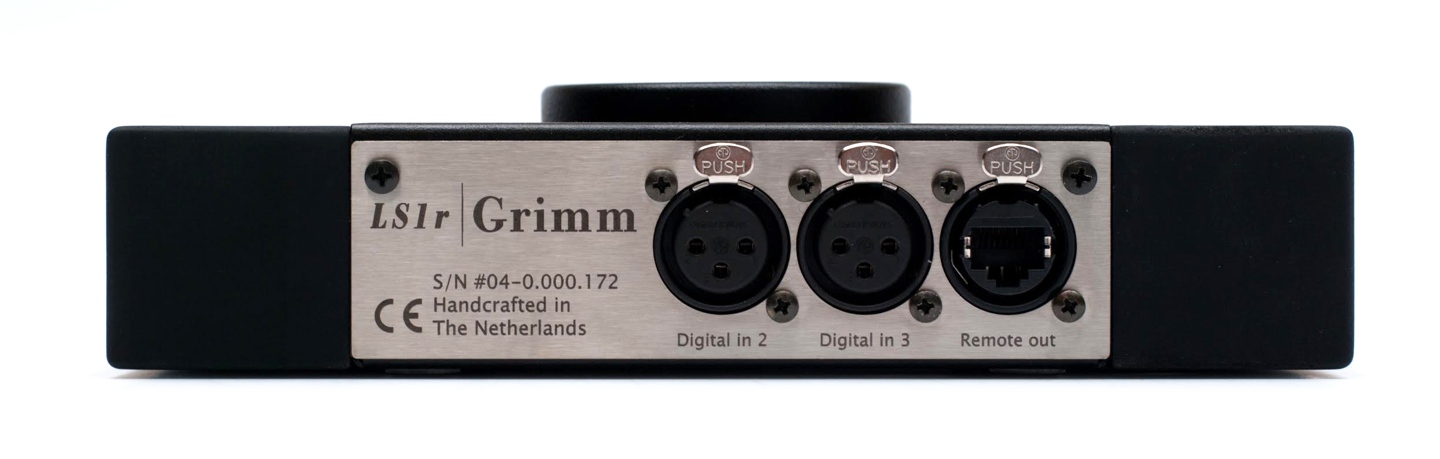 Grimm Audio LS1r remote controller - terminal