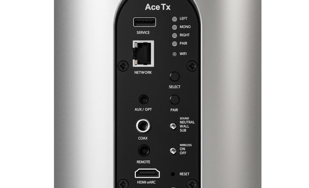 Piega Ace 30 Wireless Anschlüsse