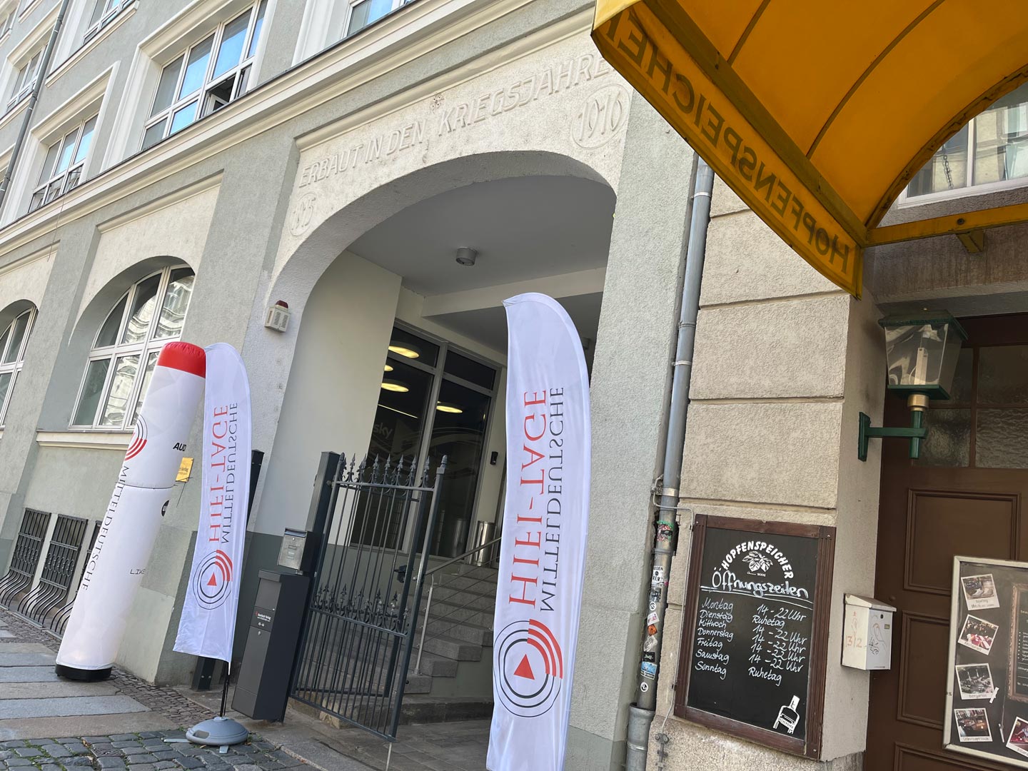 Mitteldeutsche HiFi Tage 2022 Eingang