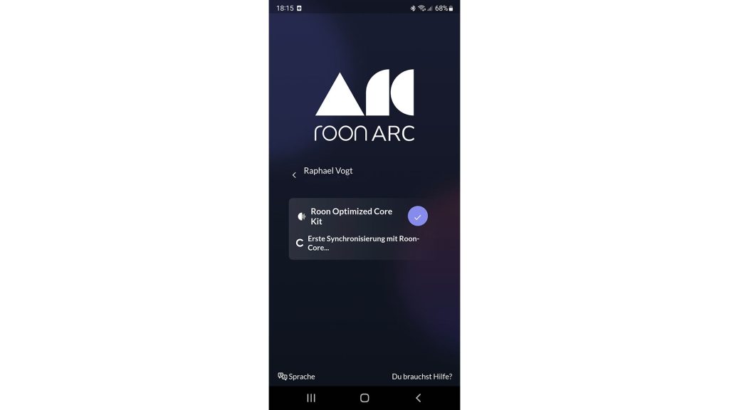 Roon 2.0 Update: mobiles Streaming vom eigenen Server via ARC-App (Foto: R. Vogt)