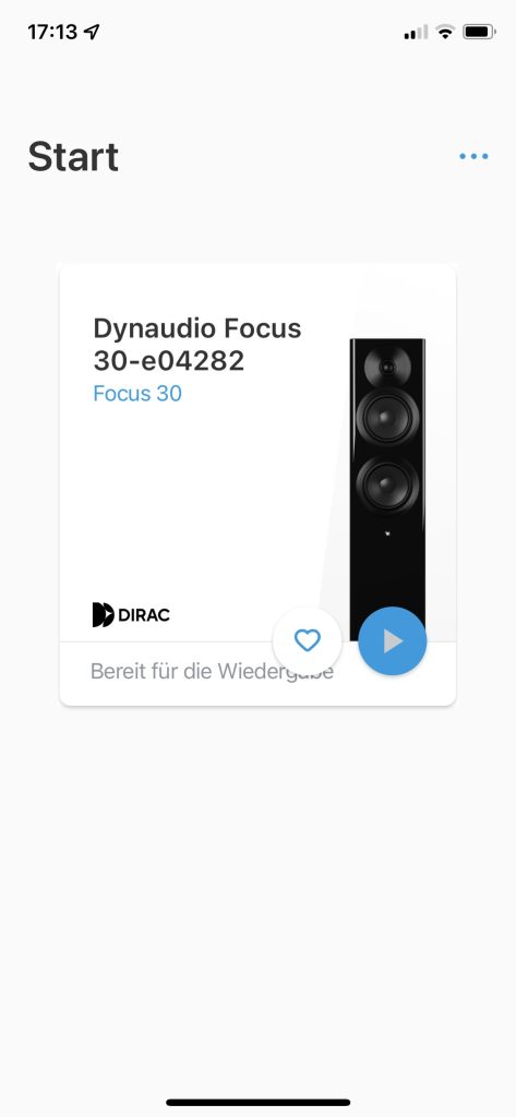 Dynaudio Focus 30 App