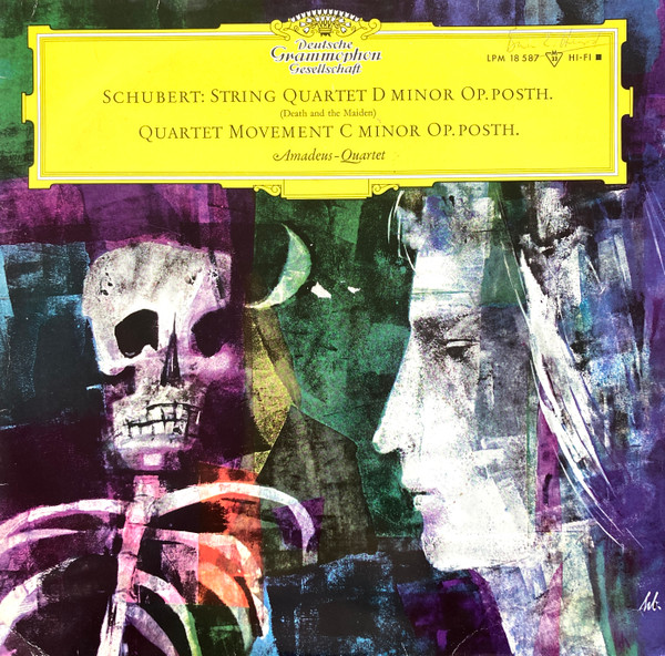 Amadeus Quartet "Der Tod..." Cover