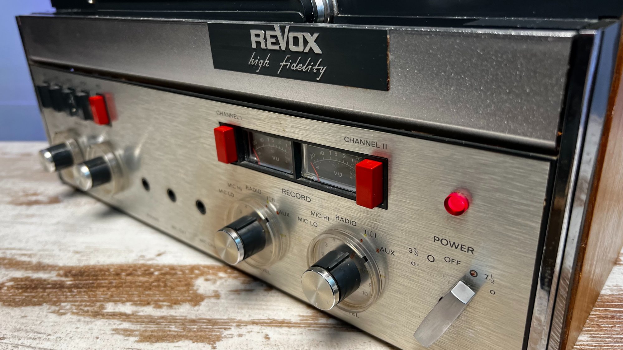 Revox A77 MkI: a legend even in the first version