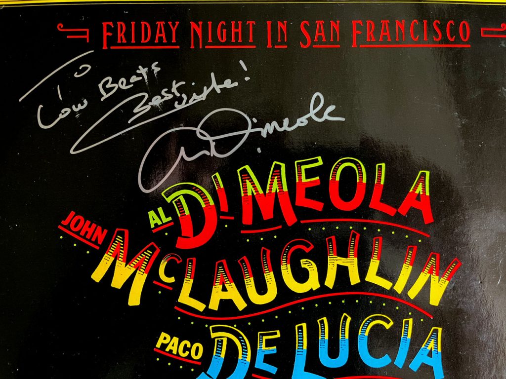 Al die meola Satuday Night in SF