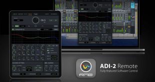 New Software RME ADI 2 Remote in front of RME TotalMix