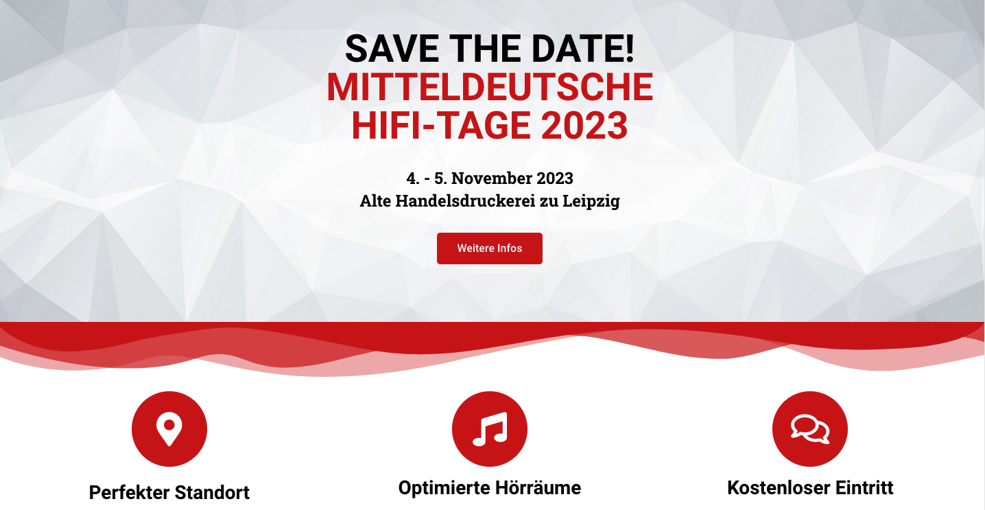 Die Mitteldeutschen HiFi Tage Logo