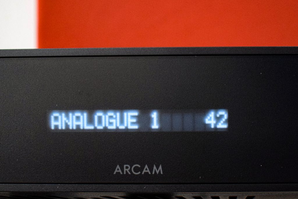 Arcam Radia A5 Display