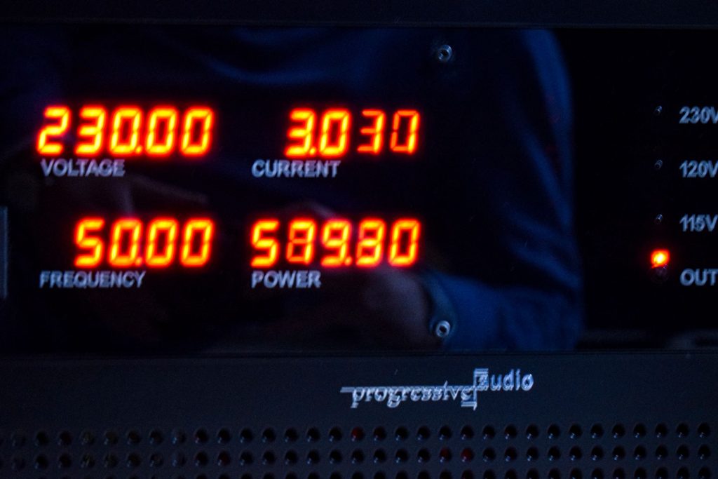 Progressive Audio Powerstation Display